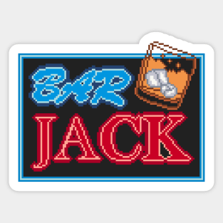 Resident Evil Bar Jack Pixel Art Sticker